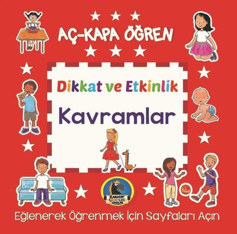 Aç Kapa Öğren Seti-8 Kitap Takım