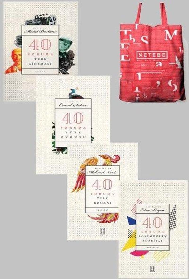40 Soruda Serisi-4 Kitap Takım-Çanta Hediyeli