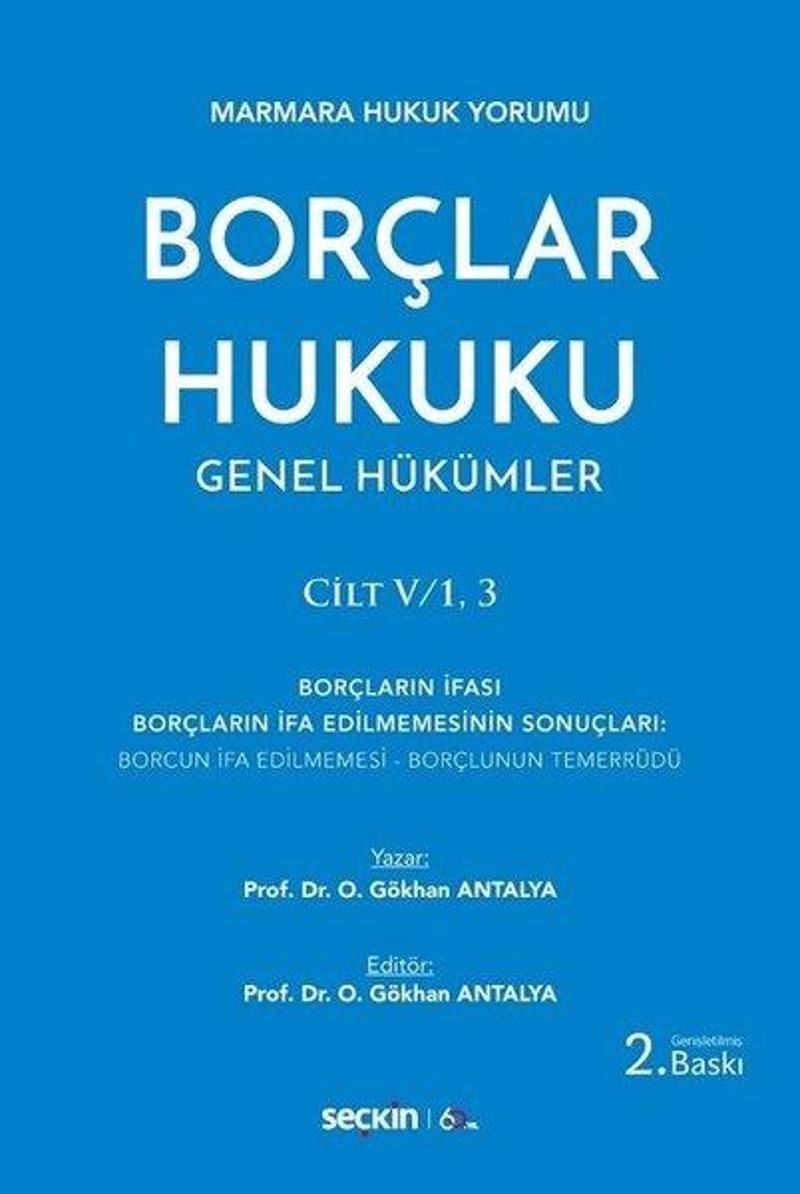 Borçlar Hukuku Genel Hükümler Cilt 5-1.3