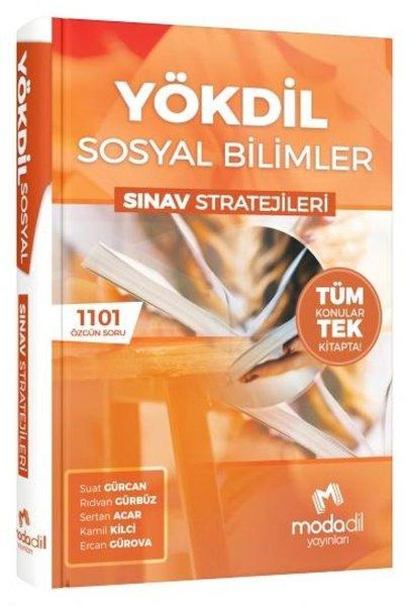 Modadil Yayınları Yökdil Sosyal Bilimler Sınav Stratejileri