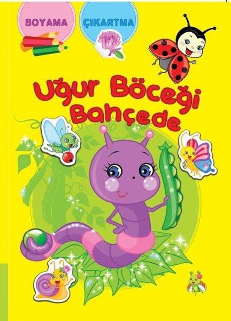 Uğur Böceği Bahçede Boyama Kitabı - idefix