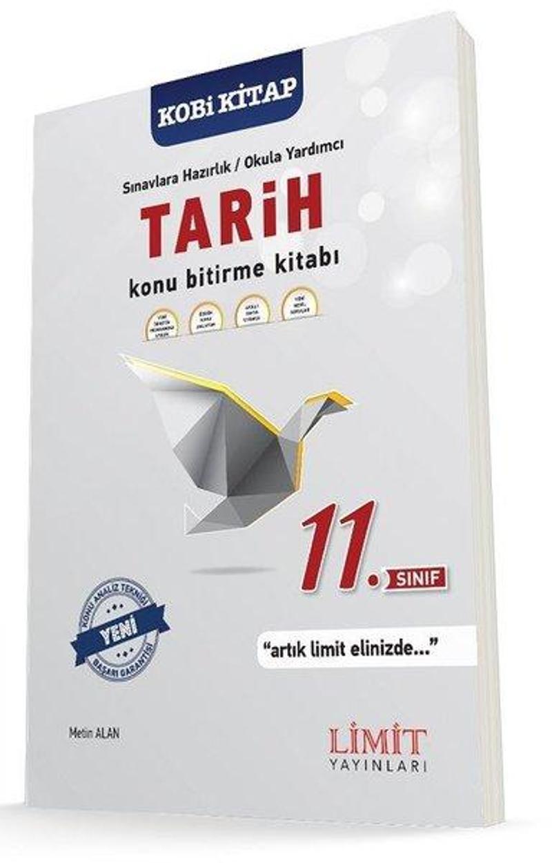 11.Sınıf Tarih Konu Bitirme Kitabı