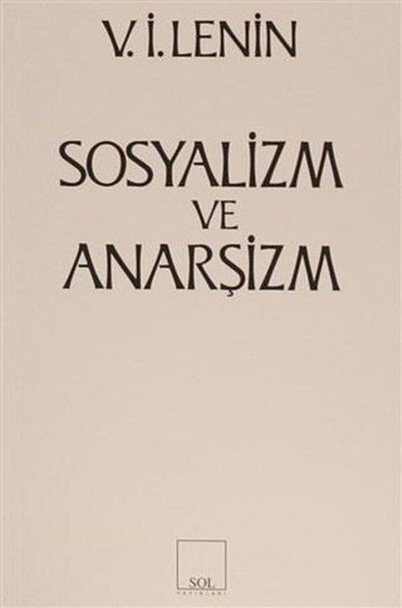 Sosyalizm ve Anarşizm