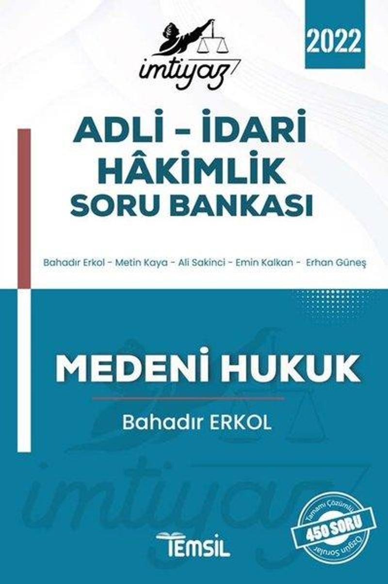 İmtiyaz 2022 Adli-İdari Hakimlik Soru Bankası - Medeni Hukuk