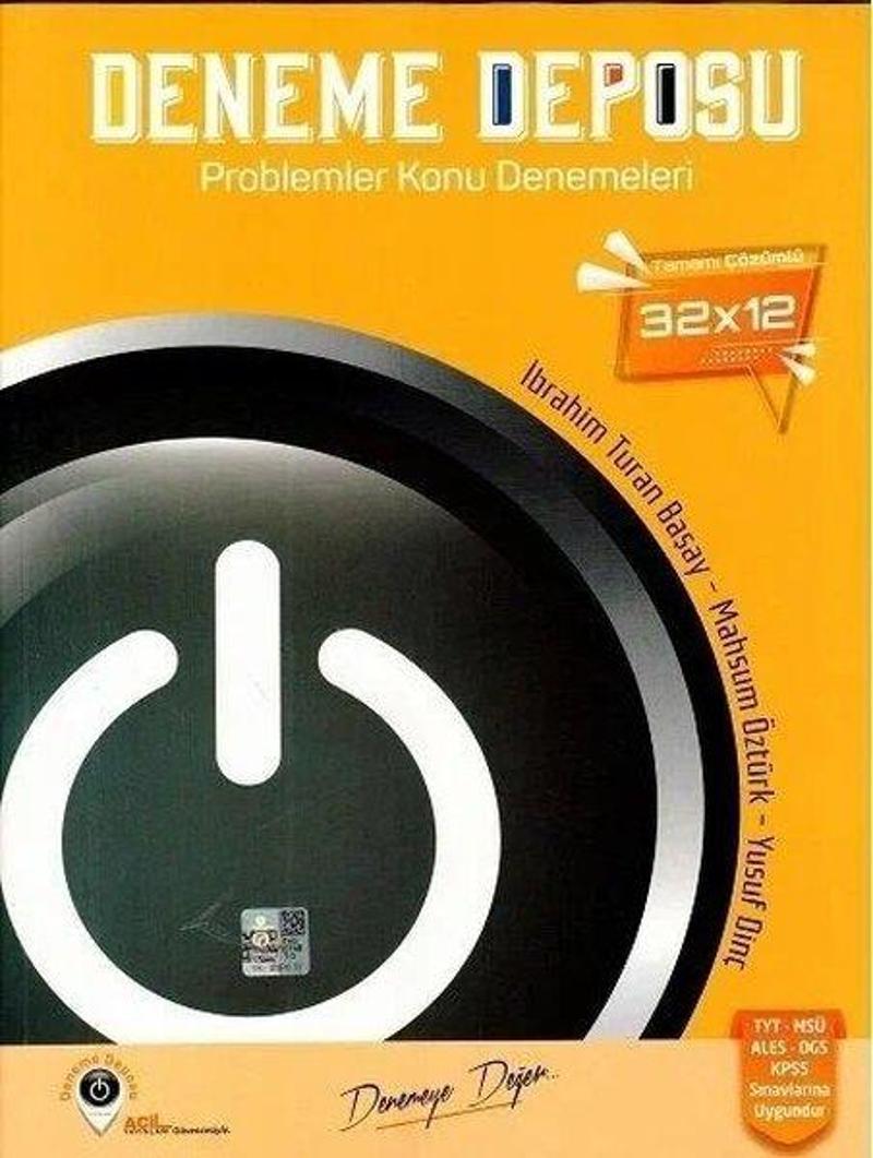 TYT Problemler 32x12 Konu Deneme