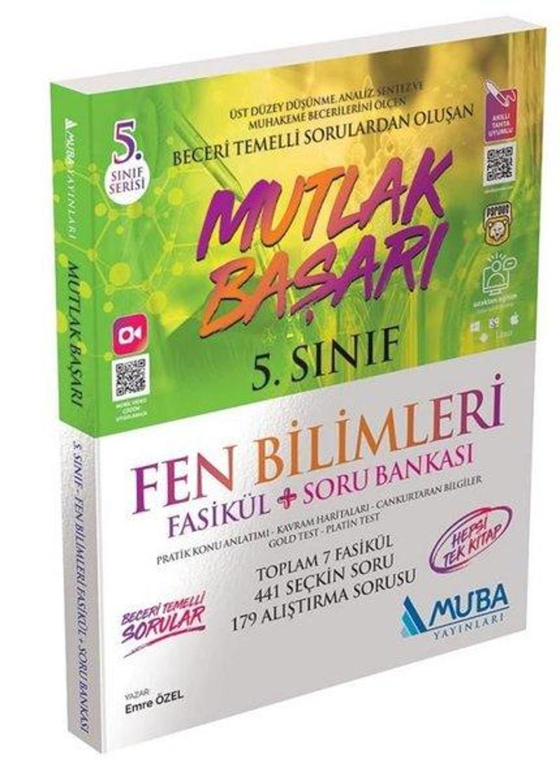 5.Sınıf Mutlak Başarı Fen Bilimleri Fasikül ve Soru Bankası