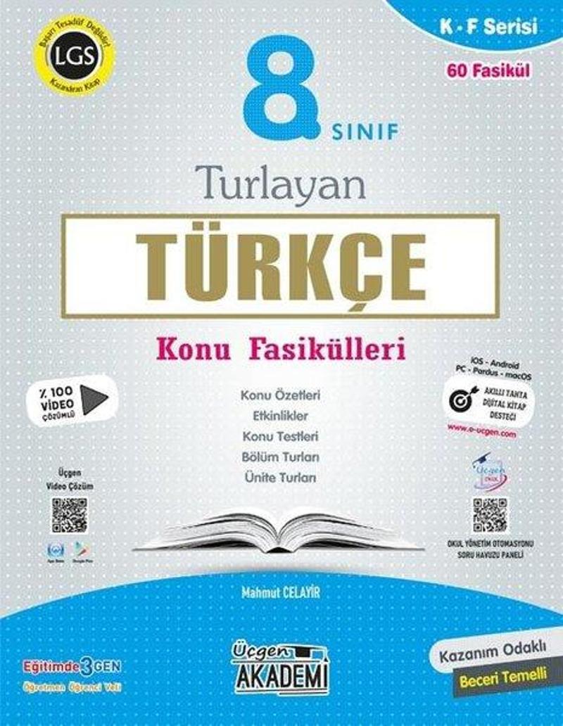 8.Sınıf Turlayan Türkçe Konu Fasikülleri