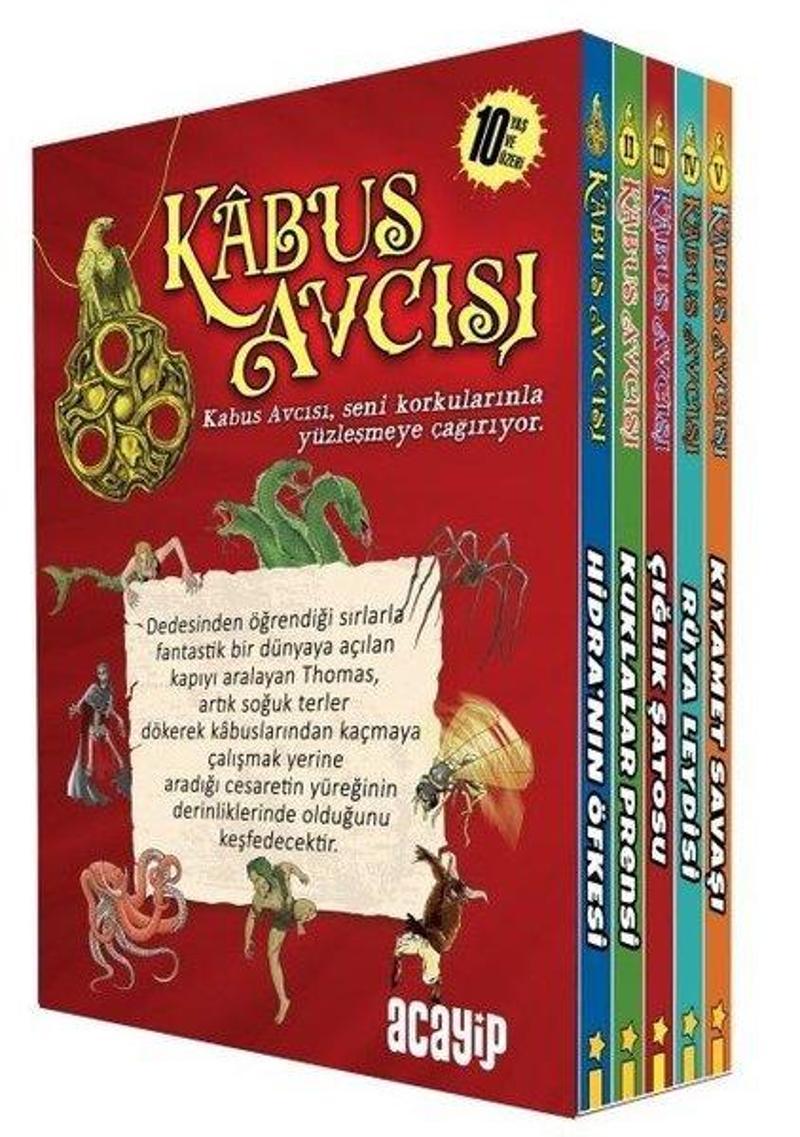 Kabus Avcısı Seti - 5 Kitap Takım - Kutulu