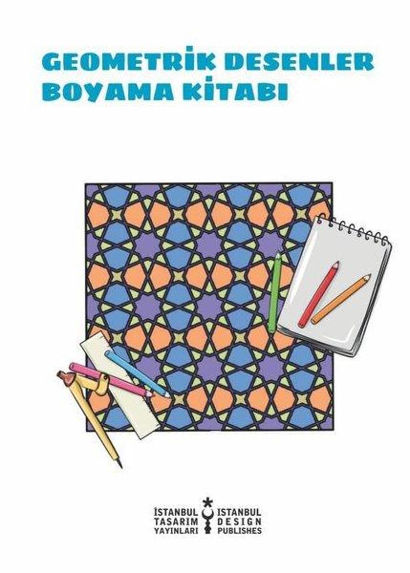 Geometrik Desenler Boyama Kitabı