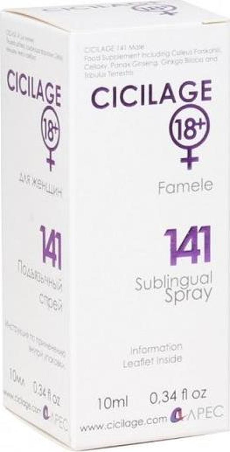 141 Female (Kadın) Dilaltı Spreyi 10 ml