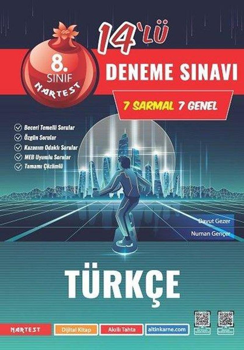 8. Sınıf Mod Türkçe 14 Deneme Sınavı