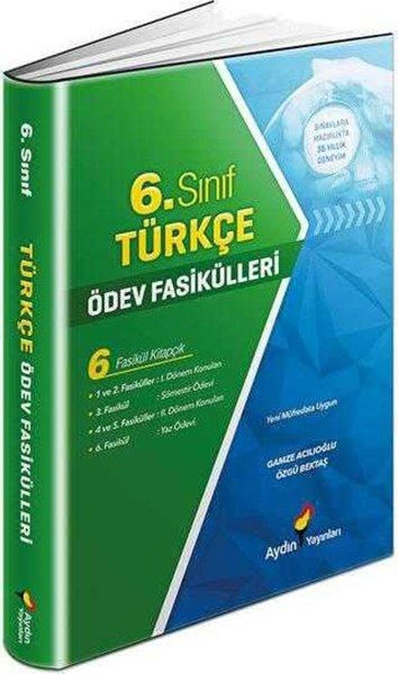 6. Sınıf Türkçe Ödev Fasikülleri