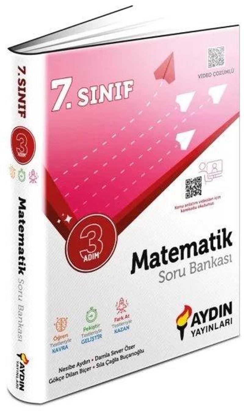 7. Sınıf Matematik Üç Adım Soru Bankası