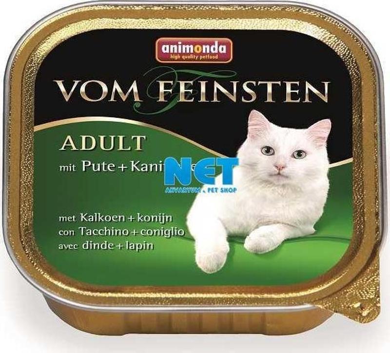 Kedi 100G Hindi ve Tavşan Etli Yaş Mama Konserve