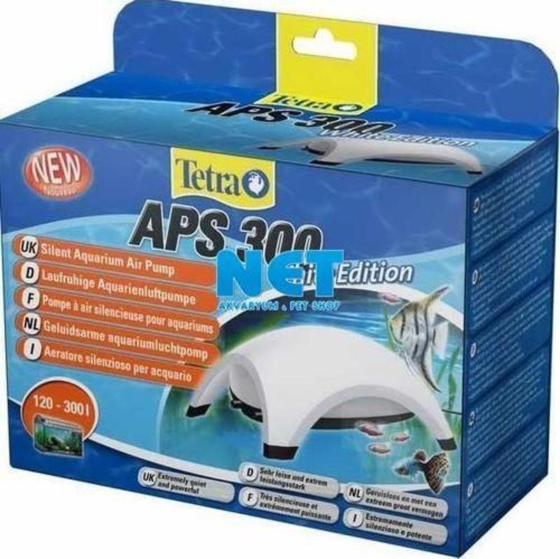 Tetra APS 300 Beyaz Çift Çıkışlı Hava Motoru 120-300 LİTRE AKVARYUMLAR İÇİN