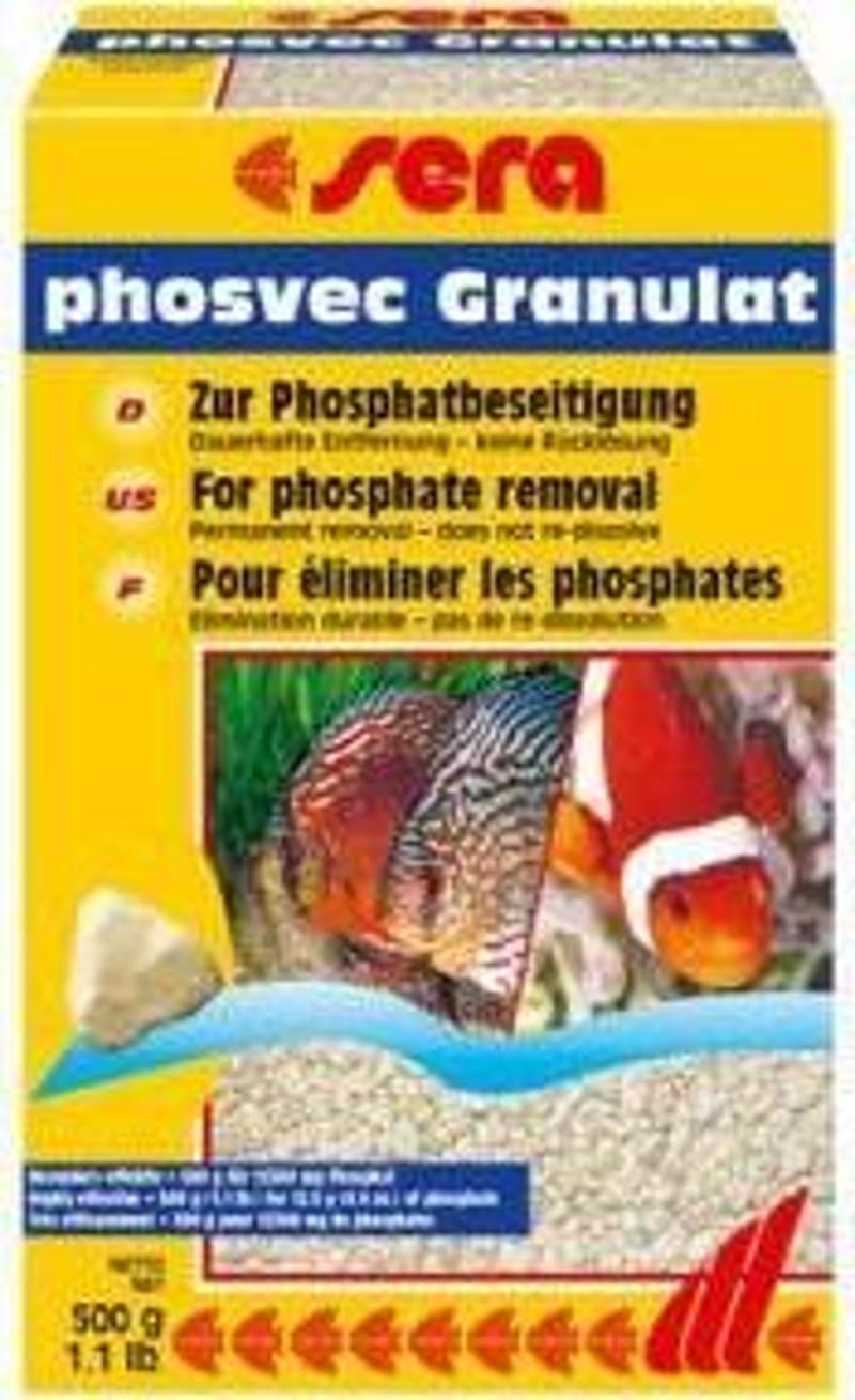 Phosvec Granulat 500 gr. Fosfat Düşürücü Dış Filtre Malzemesi