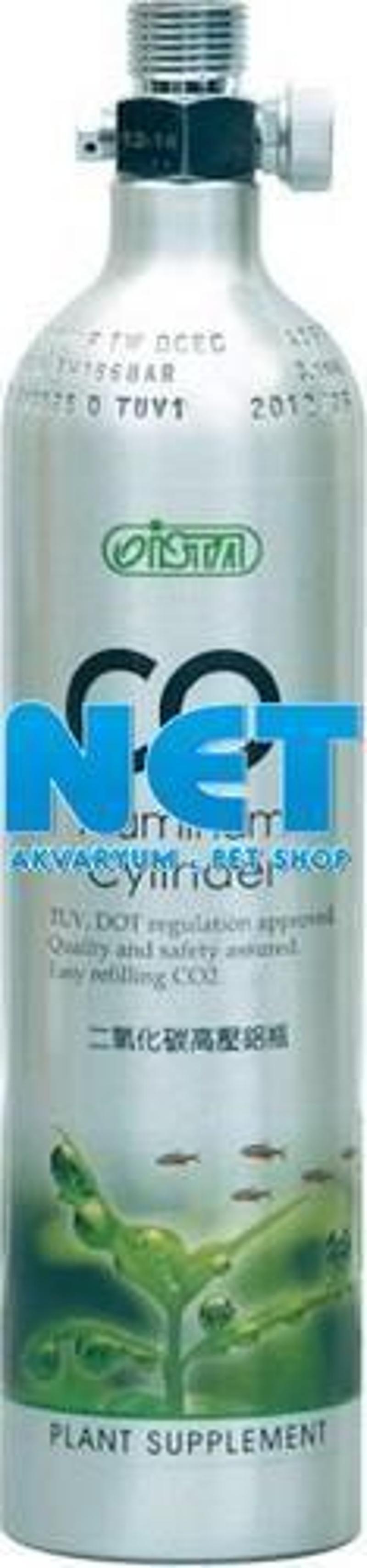 Vanalı Alüminyum Co2 Tüp 0,5 Lt