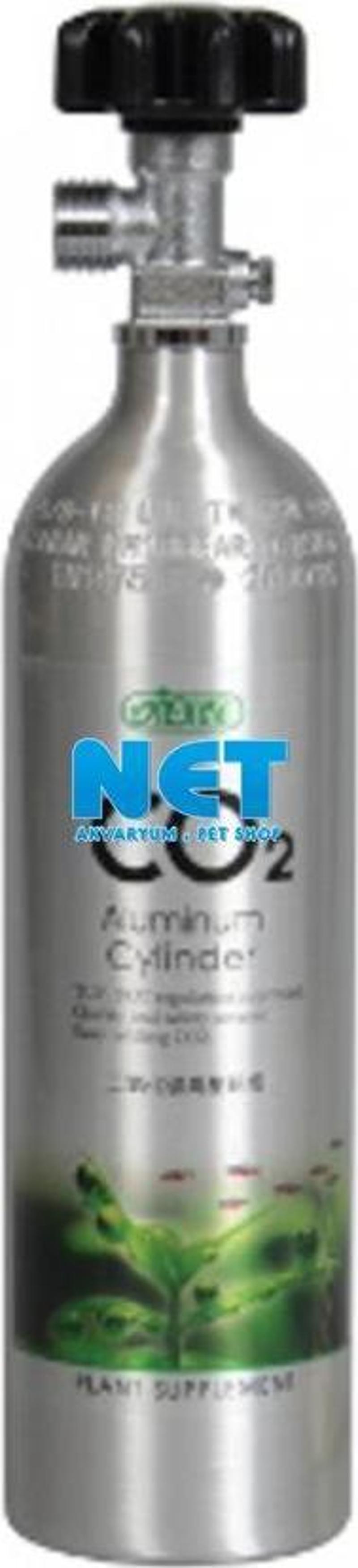 Vanalı Alüminyum Co2 Tüp 1 Lt