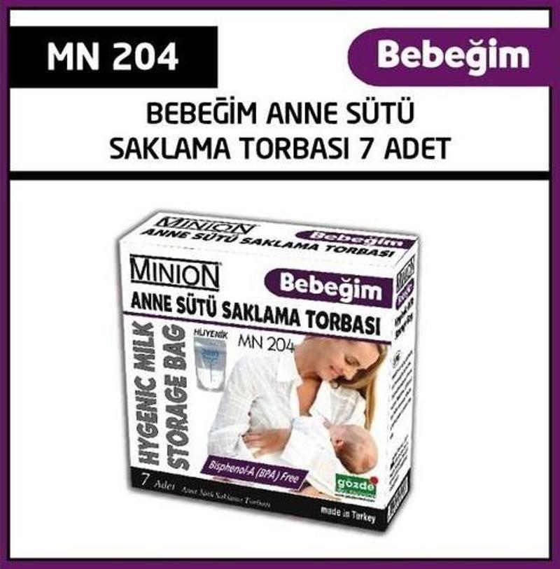 Bebeğim Anne Sütü Saklama Torbası