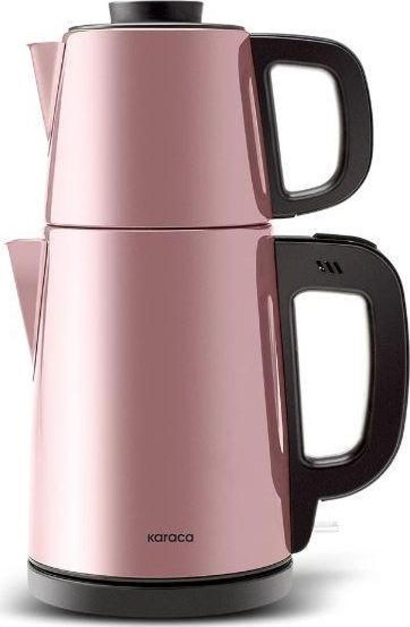 Tea Break Rose Gold 1650 W Çelik Demlikli Çay Makinesi