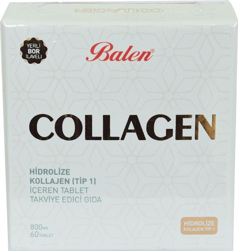 Collagen Hidrolize Kollajen Tip1 İçeren Tablet 800 Mg X 60 Tablet