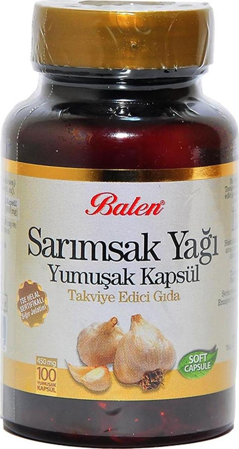 Sarımsak Yağı Yumuşak 100 Kapsül