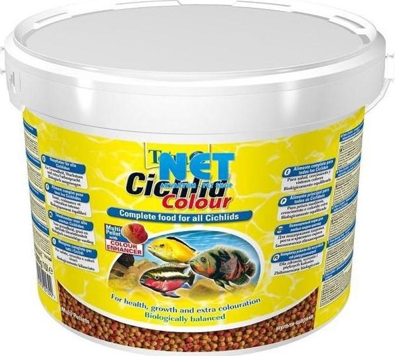 Cichlid Colour Mini 10 LT  3.900 g Orjinal Anadolu Pet Ürünüdür