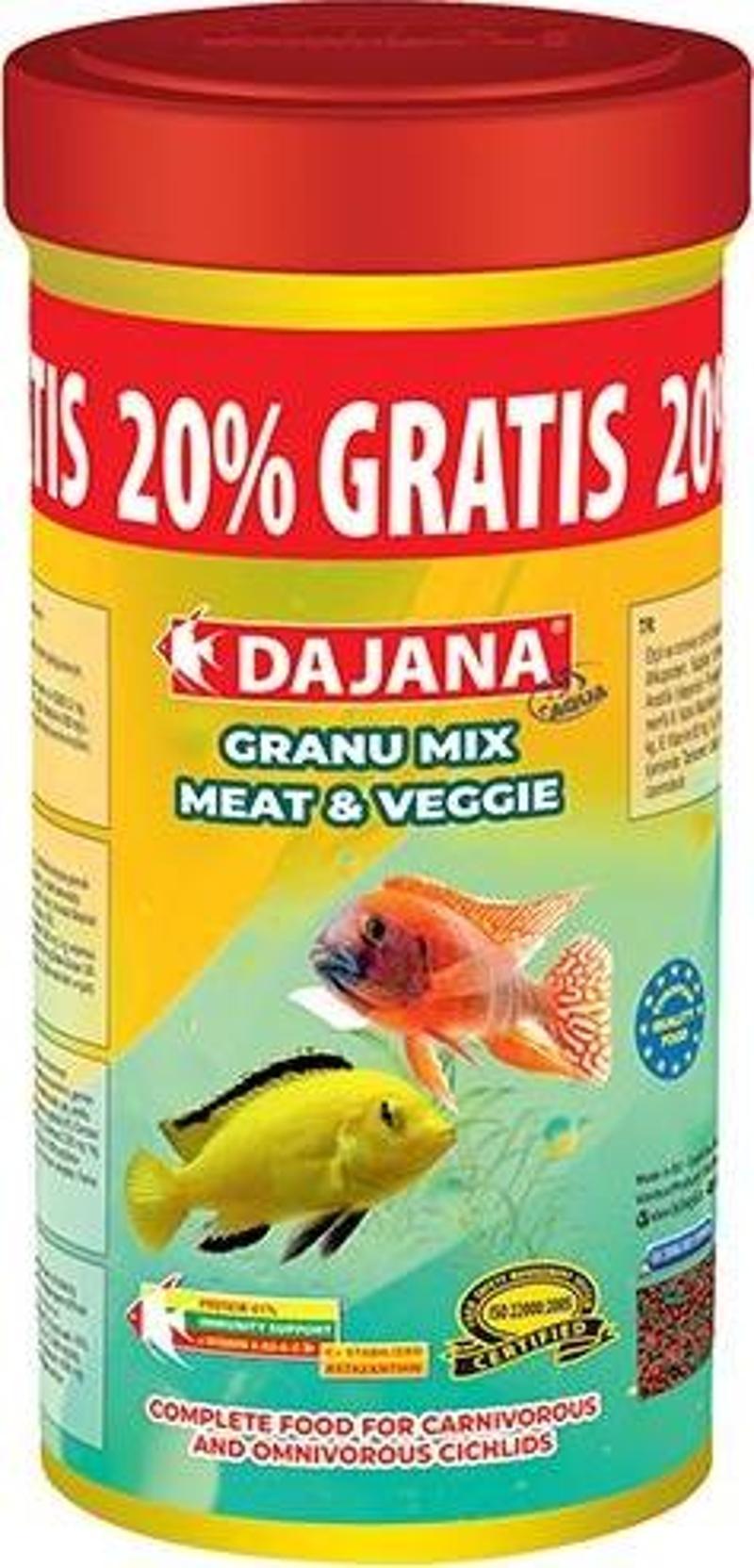 Granu Meat&Veggie Mix 250+50Ml Promo 150Gr