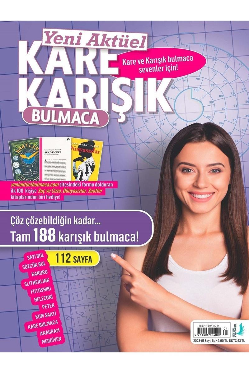 Turkuvaz Dergi Yeni Aktüel Kare Karışık Bulmaca Sayı 1