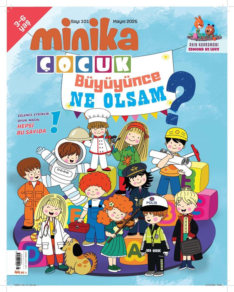 Turkuvaz Dergi Minika Çocuk 1 Yıl Abonelik ( Yılda 12 Sayı )