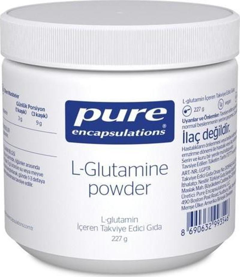 Encapsulations L-Glutamine Powder 227G