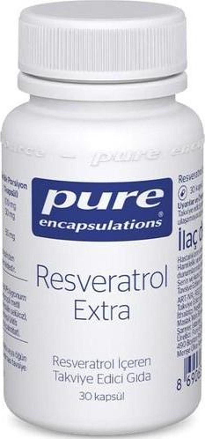 Encapsulations Resveratrol Extra 30 Kapsül