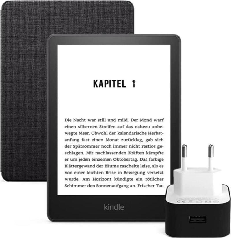 6.8" Paperwhite 5 E Kitap Okuyucu 8 Gb + Orijinal Siyah Kılıf Ve Şarj Adaptörü