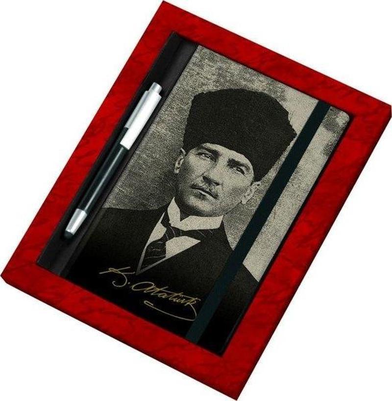 Atatürk Set 13X21 Günlük Ajanda+Touch Pen Kalem