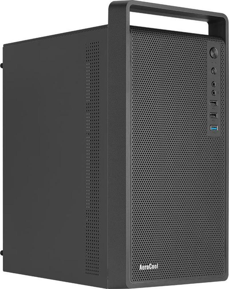 AE-CS109S500 CS-109 500W 1x120mm FRGB USB 3.0 Micro ATX-Mini ITX Siyah Kasa