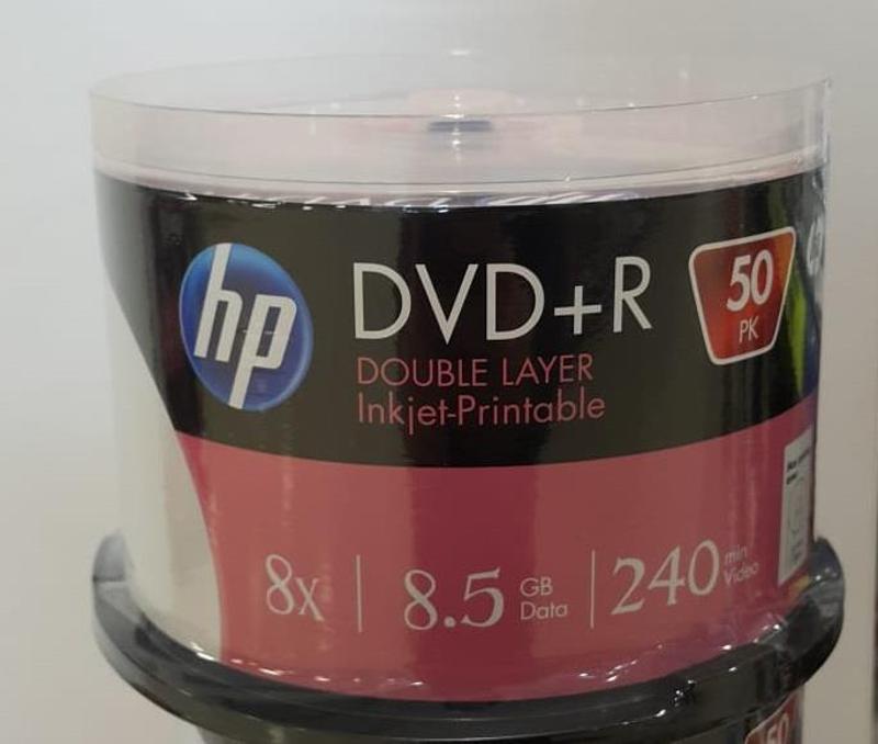 DVD+R DL 8.5GB Printable 50 Cakebox