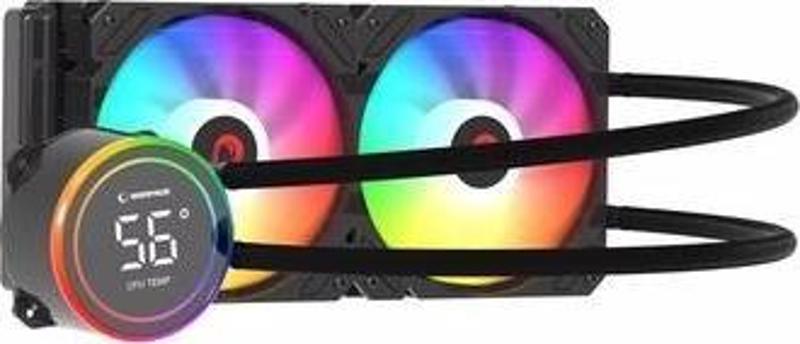 HELIOS C15 ARGB Sıcaklık Göstergeli 240mm İşlemci Sıvı Soğutucu