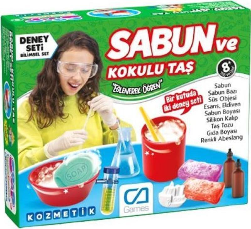 Ca Games Sabun ve Kokulu Taş Deney Seti 5219