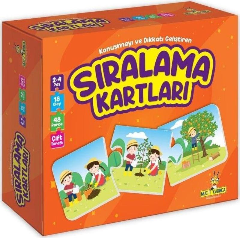 Sıralama Kartları – Konuşmayı Ve Dikkati Geliştiren Puzzle