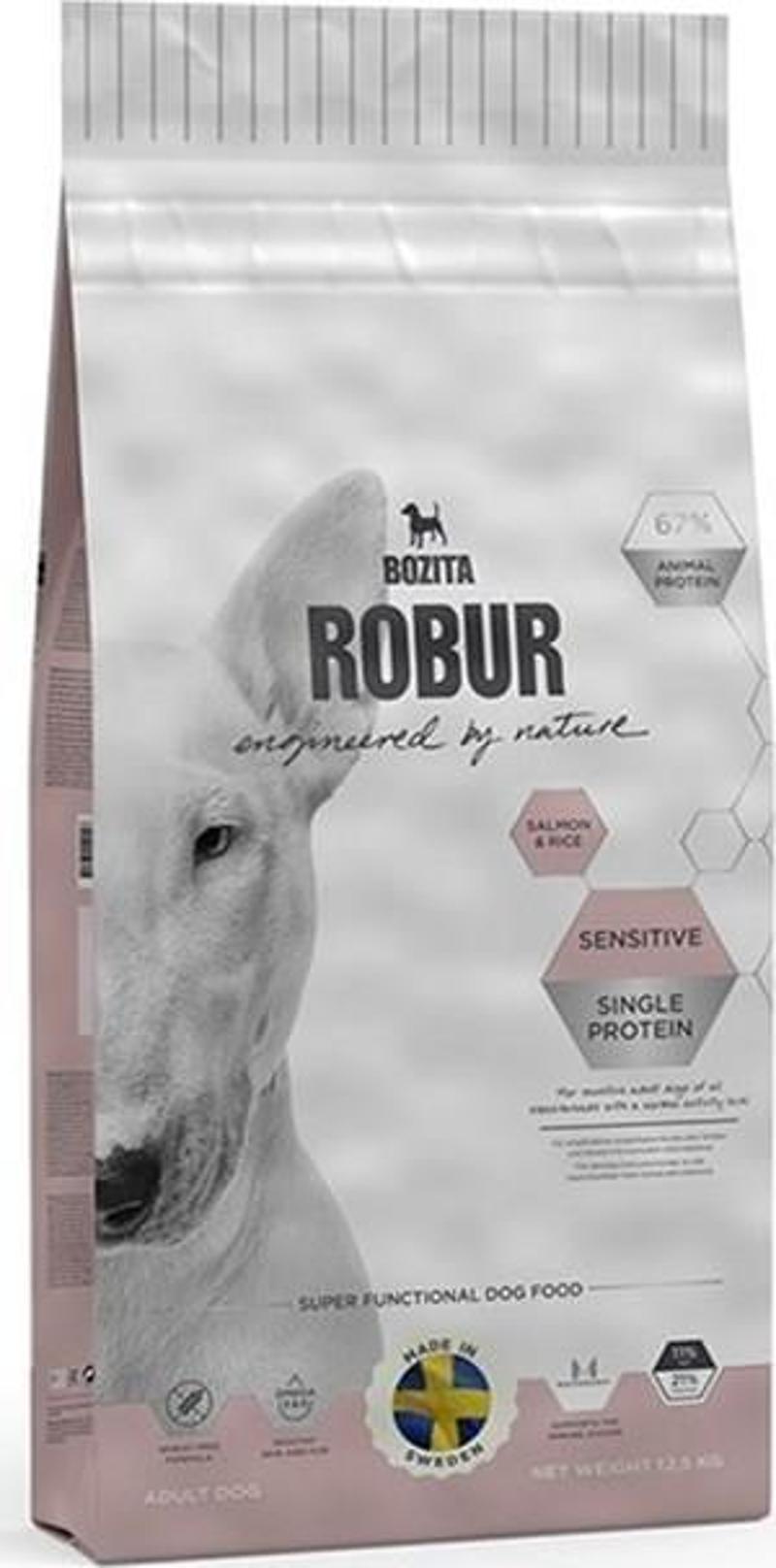 Robur Proteinli Somonlu Tahılsız Köpek Maması 12,5 Kg