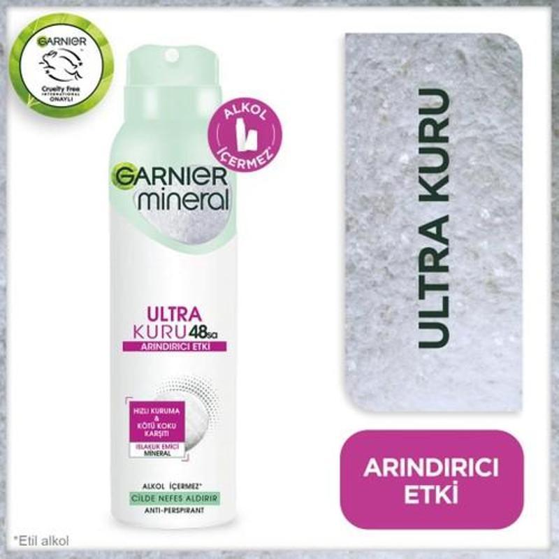 Mineral Ultra Kuru Sprey Deodorant