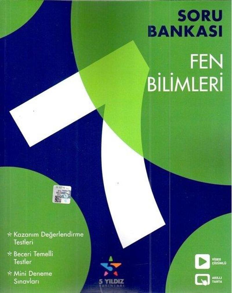 5 Yıldız Yayınları 7. Sınıf Fen Bilimleri Soru Bankası