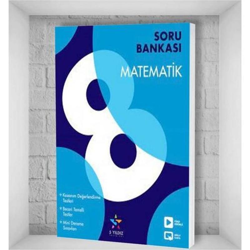 5 Yıldız Yayınları 8. Sınıf Matematik Soru Bankası