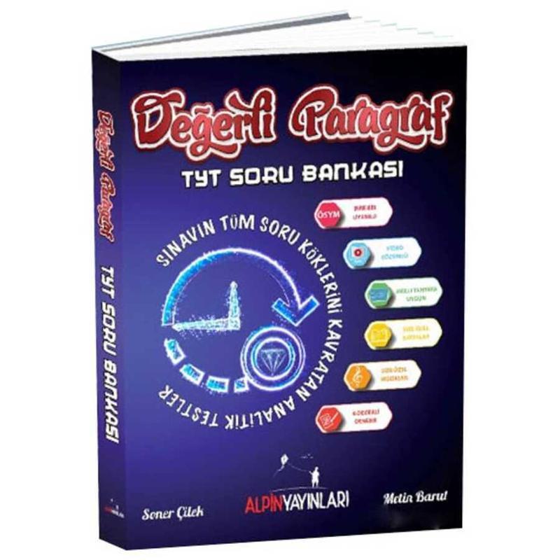 Alpin Yayınları Tyt Değerli Paragraf Soru Bankası