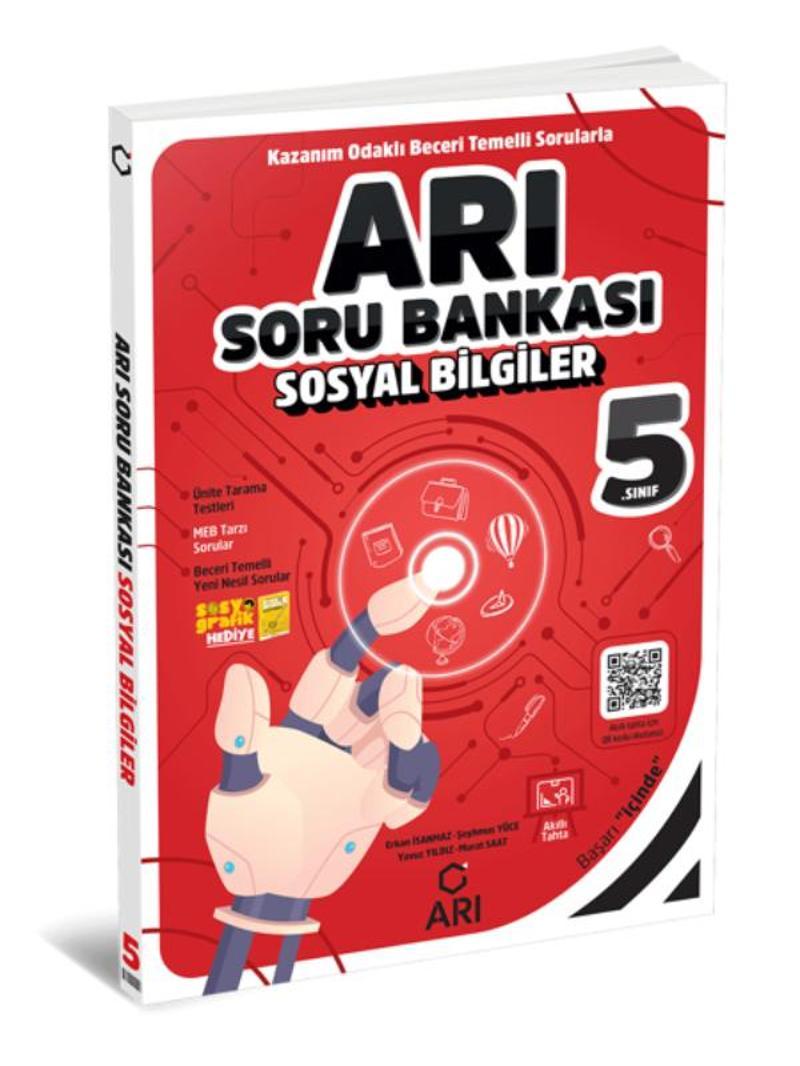 Arı Yayınları 5. Sınıf Sosyal Bilgiler Soru Bankası 