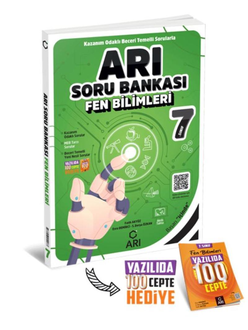 Arı Yayınları 7. Sınıf Fen Bilimleri Soru Bankası 