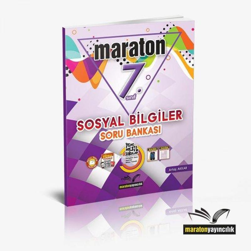 Maraton Yayınları 7. Sınıf Sosyal Bilgiler Soru Bankası