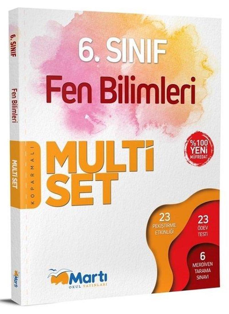 Martı Yayınları 6. Sınıf Fen Bilimleri Multi Set