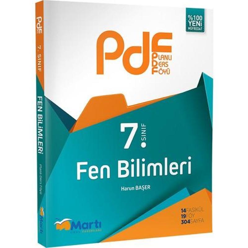 Martı Yayınları 7. Sınıf Fen Bilimleri Planlı Ders Föyü (Pdf)