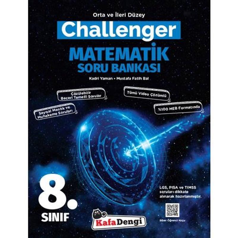 Kafa Dengi Yayınları 8. Sınıf Lgs Challenger Matematik Soru Bankası